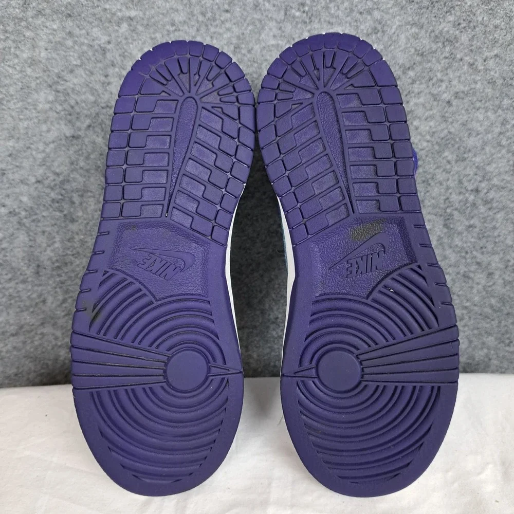 Nike Dunk High PS Size 3Y Electro Purple Navy White Sneakers Shoes DH9751-100